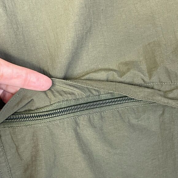 Suisse Sport Convertible Cargo Pants Mens XL Green Nylon Lightweight Hiking Trek - Picture 12 of 15